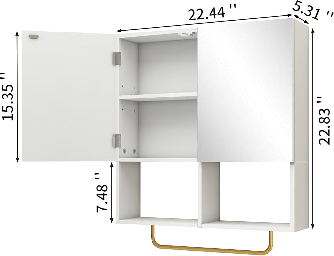 Wall Mounted Storage Cabinet - Image 2