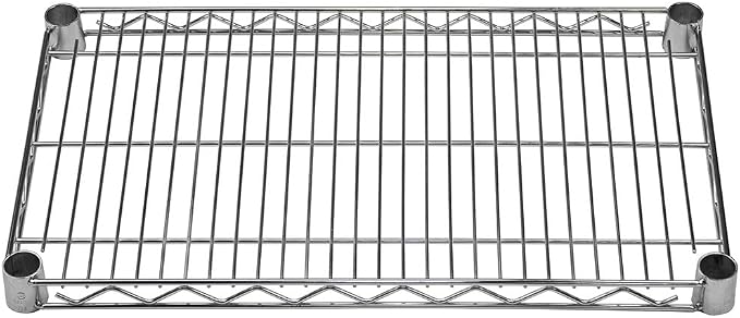 Shelving Inc. 14" d x 24" w Chrome Wire Shelving - Image 3