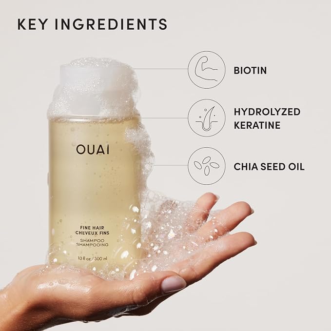 OUAI Fine Hair Shampoo Refill - Image 6