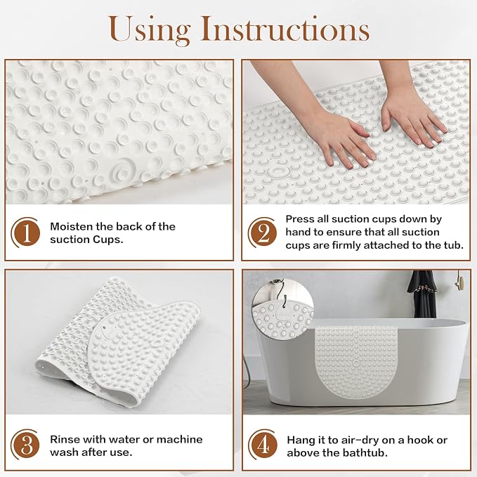 Silicone Push Pop Bath Mat - Image 6