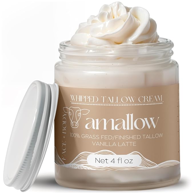 Amallow 100% Grass Fed Beef Tallow by AmallowNaturalSkincare