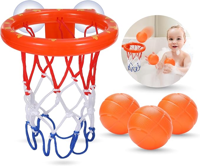 Bath Toys - Bathtub Basketball Hoop by KSABVAIA