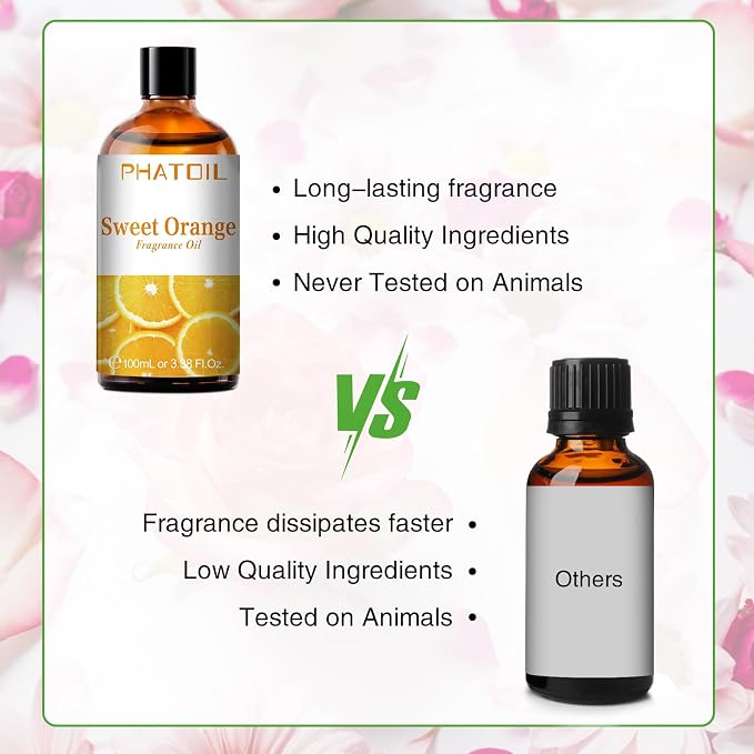 PHATOIL 100ML Sweet Orange Fragrance Oils - Image 4