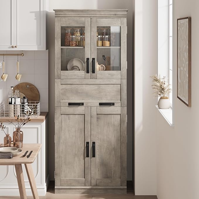 GAOMON 67" Tall Bathroom Cabinet - Image 3