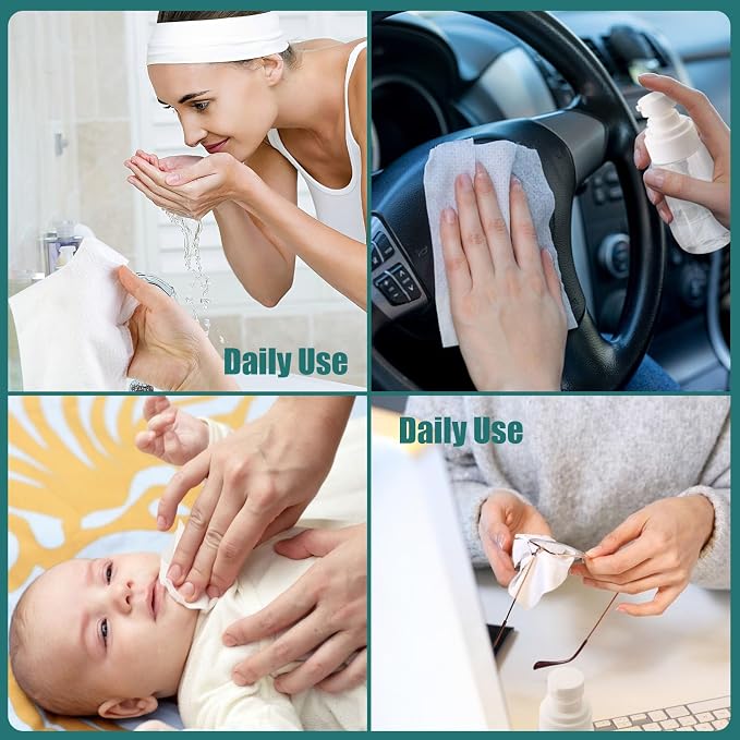 BigOtters 100PCS Compressed Towels, Disposable Face Towels - Image 7