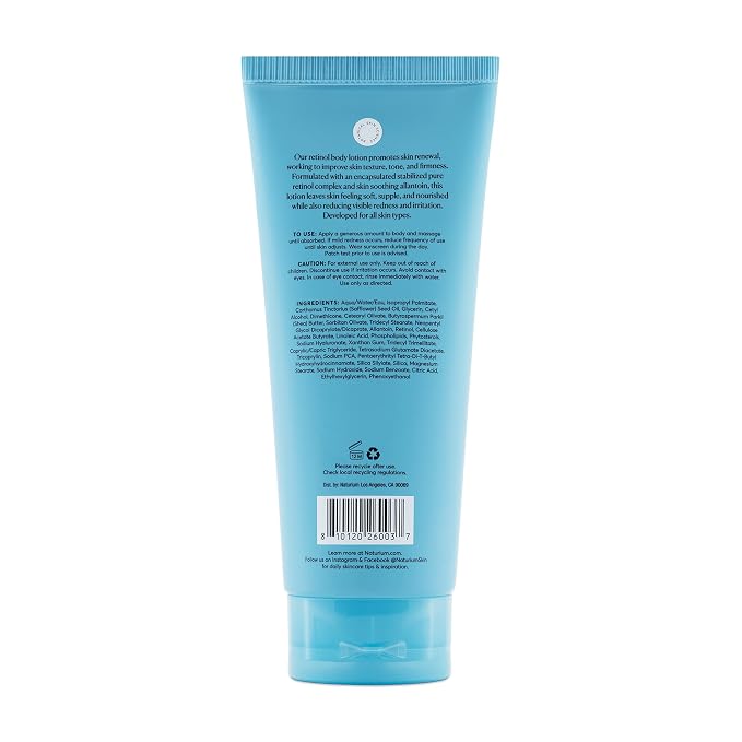 Naturium Skin-Renewing Retinol Body Lotion, Advanced Firming Anti-Aging Skin - Image 8