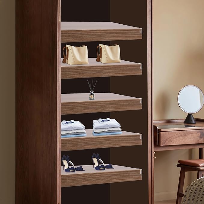 33 Inch Floating Shelves for Wall, 16 Inch Deep Hanging Shelf, Large Display & - Image 6