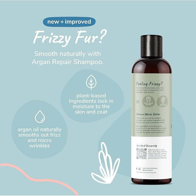 kin+kind Organic Dog Shampoo Itchy Skin Relief – Natural Dog Shampoo - Image 3