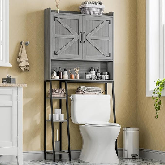 Vabches Over The Toilet Storage Cabinet, Farmhouse Storage Cabinet Over Toilet by Vabches
