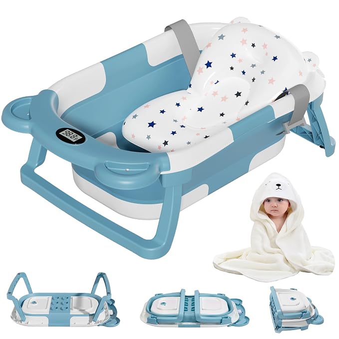MoreFeel Collapsible Baby Bathtub by Morefeel