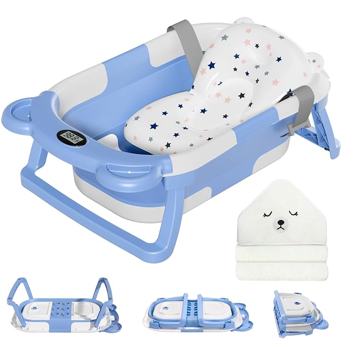 MoreFeel Collapsible Baby Bathtub by Morefeel