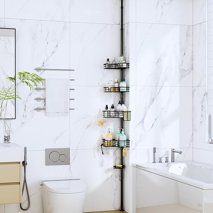 SWTYMIKI Shower Caddy Tension Pole - Image 6