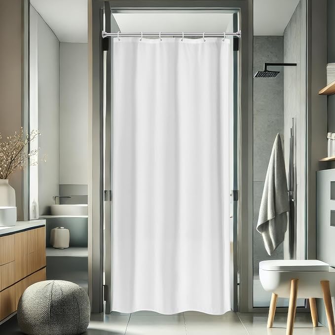 AooHome Fabric Shower Curtain, 36 Width x 72 Height Inch Stall Size Bathroom by AooHome