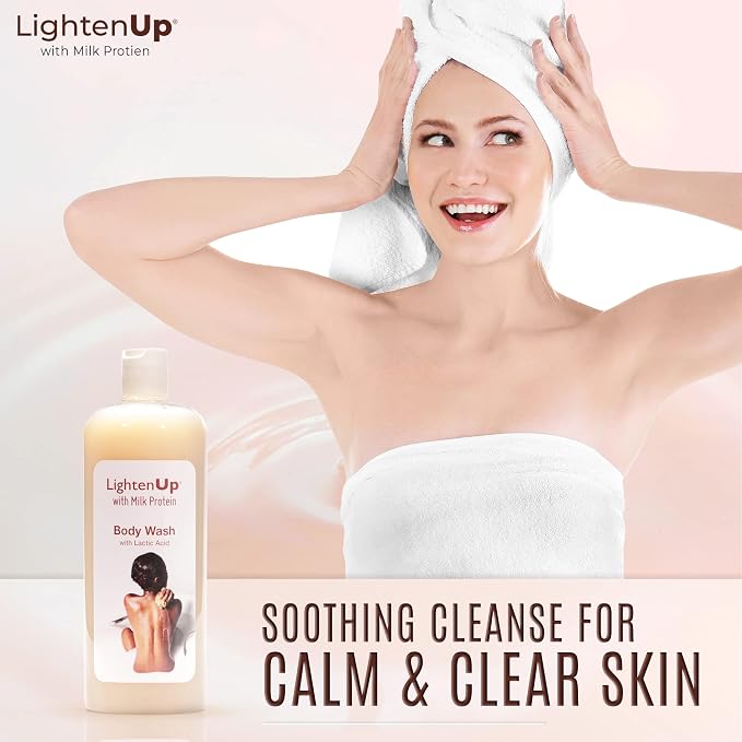 Lighten-Up LightenUp Lactic Acid Body Wash - Image 2