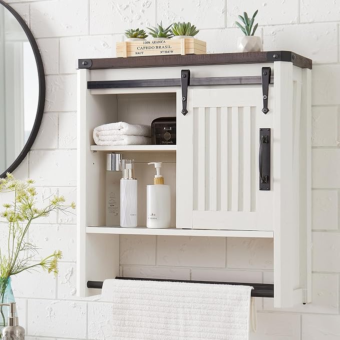 Bathroom Wall Cabinet, Farmhouse Medicine Cabinet - Image 3