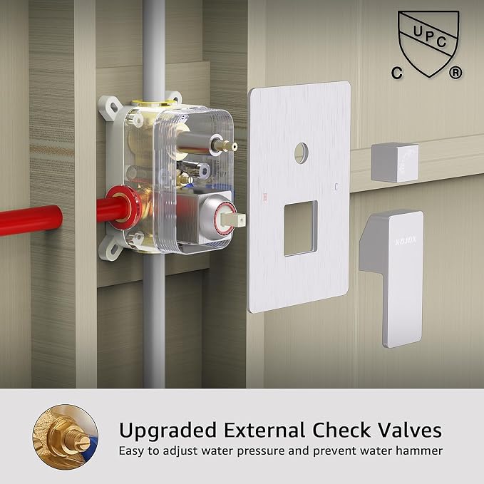 Kojox 12 Inch Ceiling mounted Shower System - Image 5