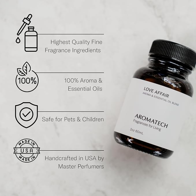 AromaTech Love Affair Aroma Essential Oil Blend: Luxury Hotel Inspired - Image 3