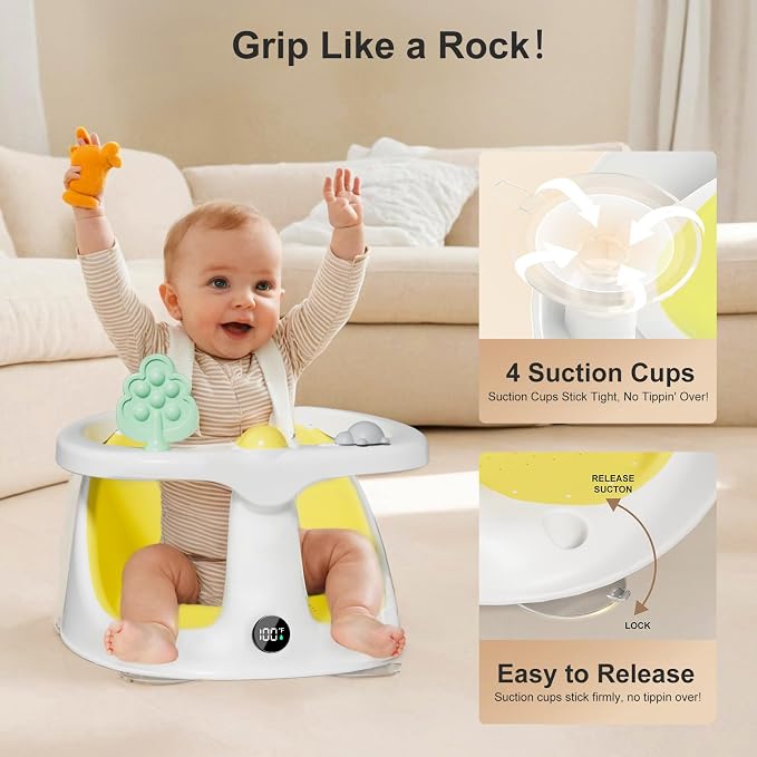 Baby Bath Seat for Babies 6 Months & Up - Image 4