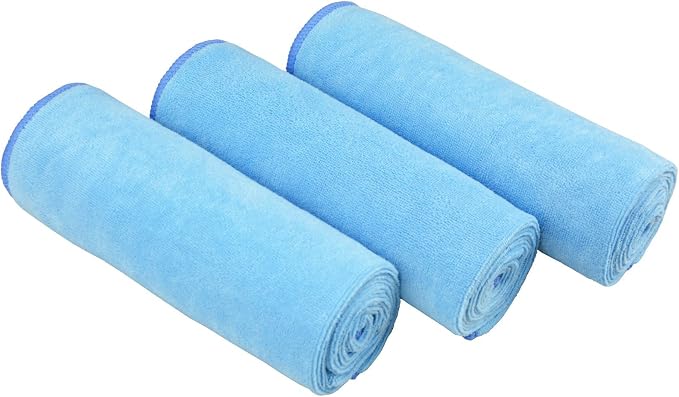 Gym Towels for Men & Women Microfiber Sports Towel Set Fast Drying & Absorbent - Image 3