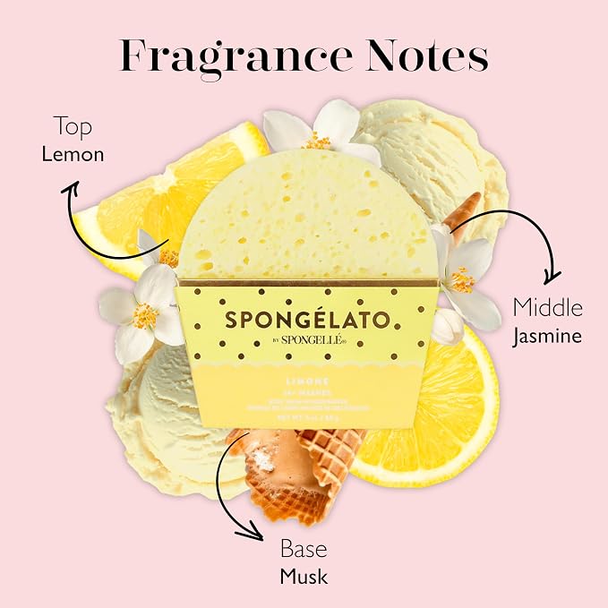 Spongelato Loofah Exfoliating Body Scrubber by Spongelle | Infused - Image 3