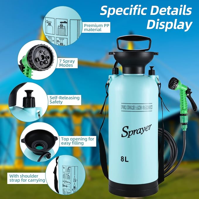 Finderomend Portable Shower for Camping - Image 2