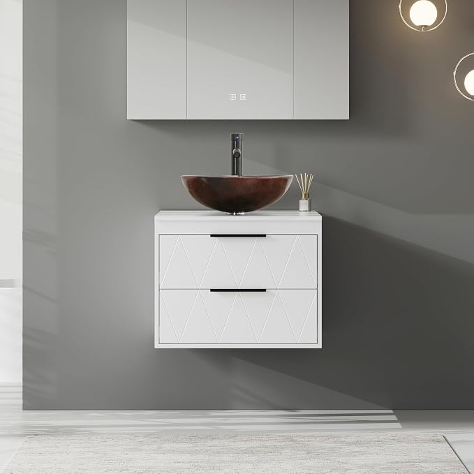 eclife 24" Floating Bathroom Vanities - Image 3