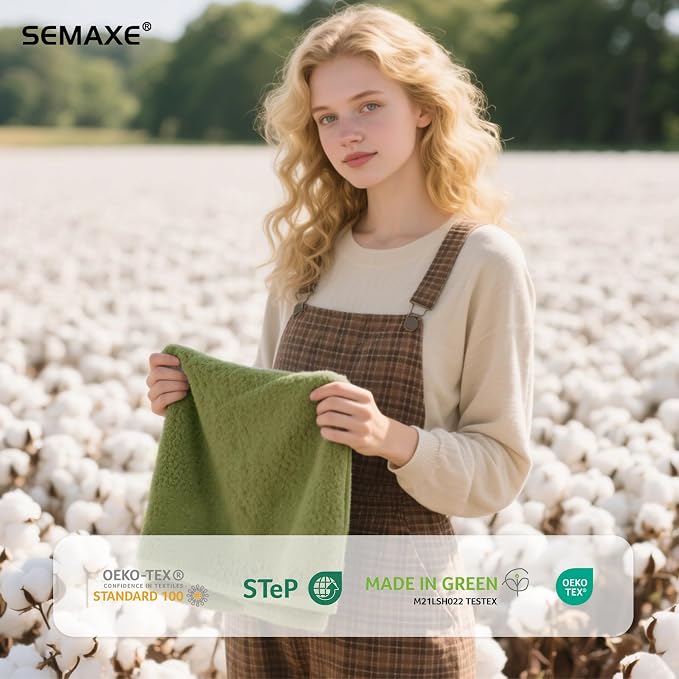 SEMAXE 12 Pack Hand Towels for Bathroom, 100% Cotton Towels - Image 3