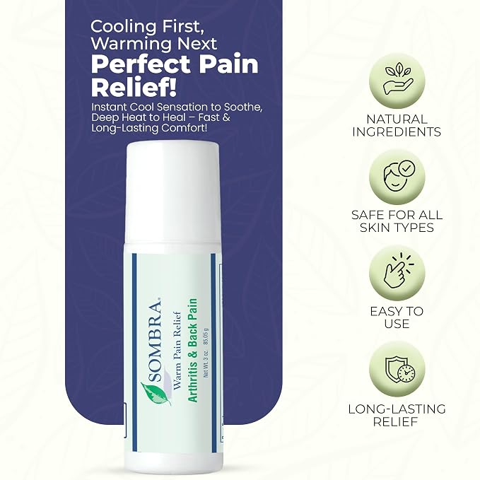 Sombra Warm Pain Relief Gel, Warm Relief - Image 3