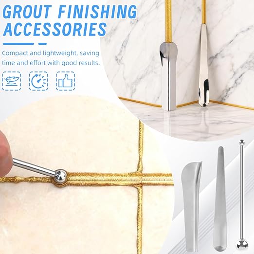 33 Pcs Grout Removal Tool Kit, 2 Tile Grout Saws - Image 6