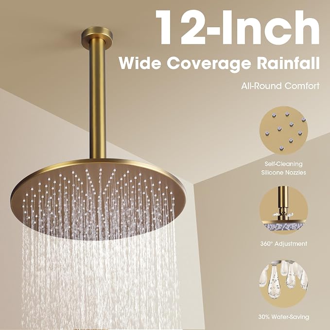 TRUSTMI 12 Inch Shower System - Image 4
