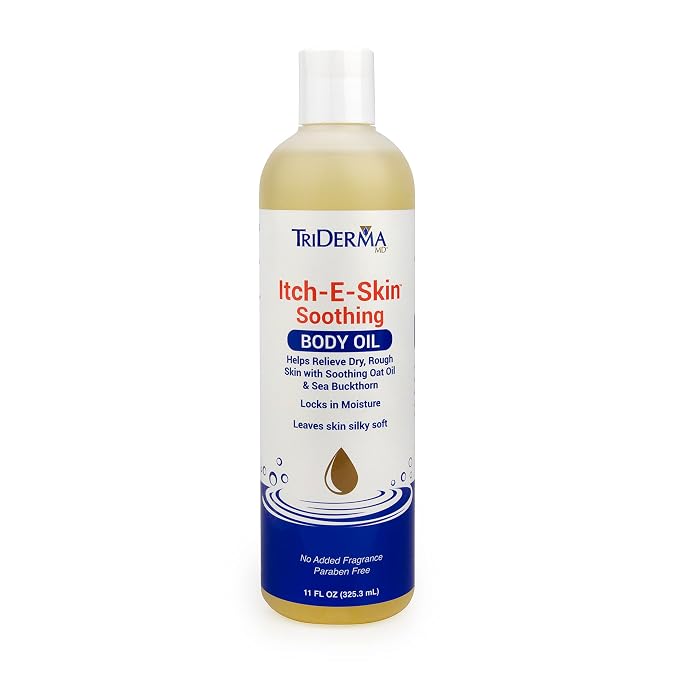 Itch-E-Skin Soothing and Moisturizing Body Oil by TriDerma