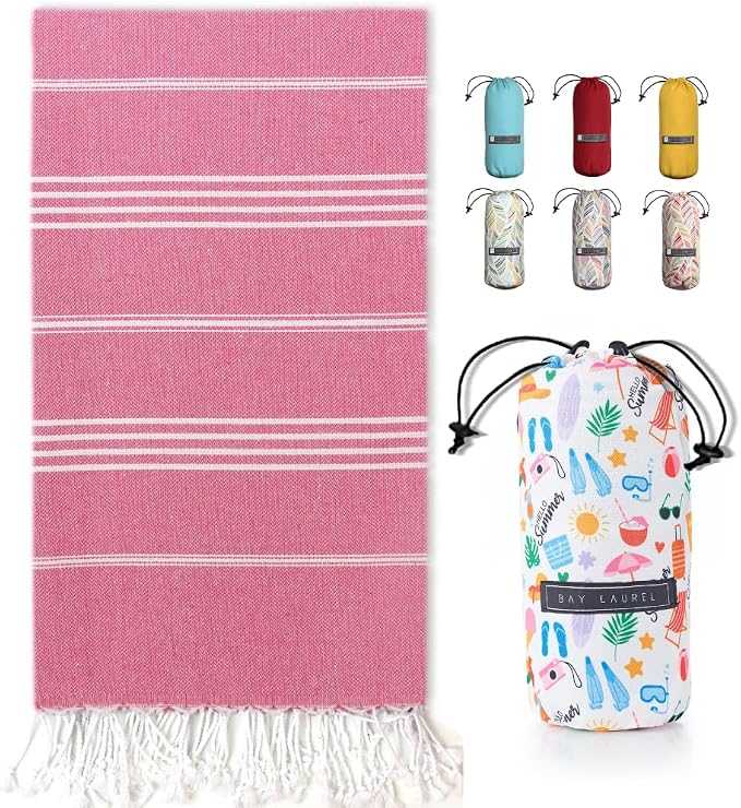 BAY LAUREL Turkish Beach Towel by BayLaurel