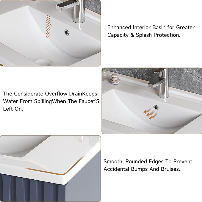 ONBRILL 24 Inch Bathroom Vanity - Image 7