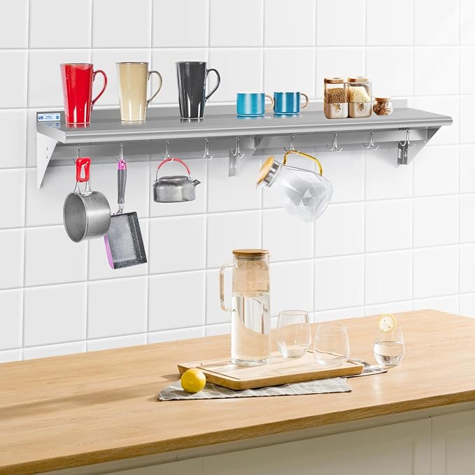 Hally Stainless Steel Shelf - Image 2