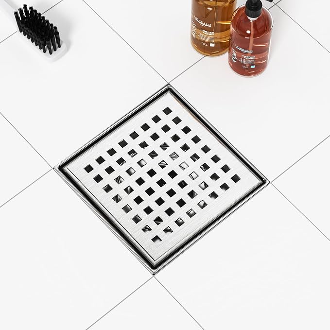 Neodrain 4-Inch Square Shower Drain - Image 6