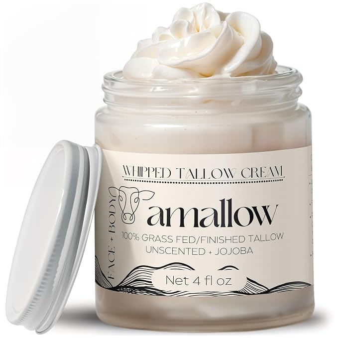 Amallow 100% Grass Fed Beef Tallow by AmallowNaturalSkincare
