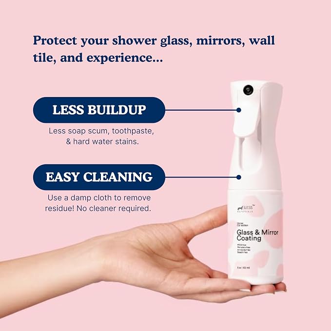 spotLESS MATERIALS Glass and Mirror Protective Coating Spray, Anti-Residue - Image 2