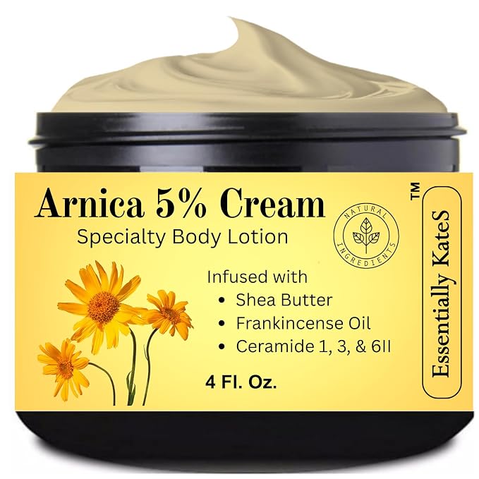 Arnica 5% Cream Body Lotion 4 Fl Oz by EssentiallyKateS