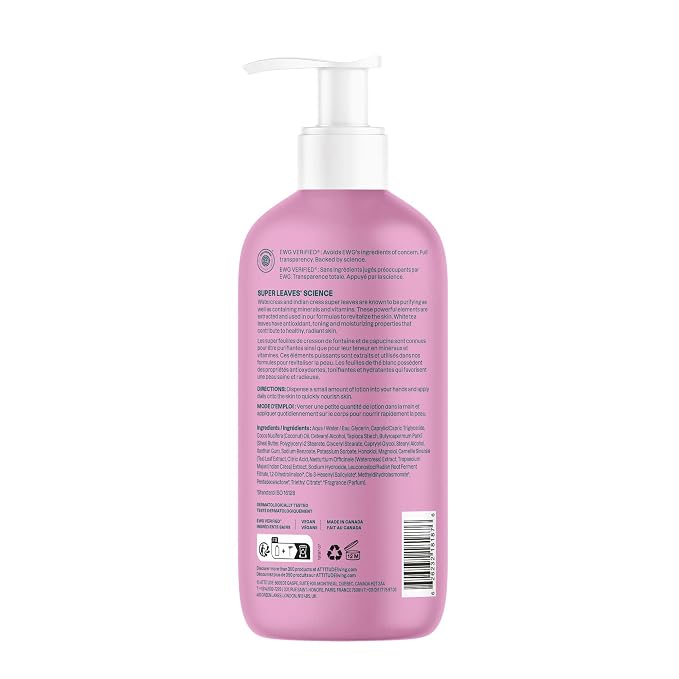 ATTITUDE Body Lotion, EWG Verified Moisturizer, Vegan Skin Care Products - Image 9