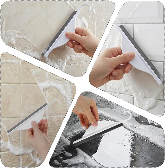 Tiny Bathroom Mirror Shower Squeegee - Image 5