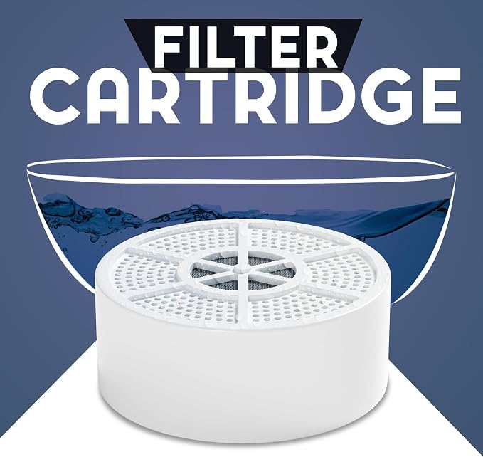 Vxcellent Bath Water Filter Cartridge.Bathtub Filter Replacement, Filter - Image 3