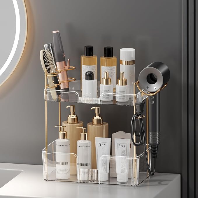 2-Tier Bathroom Counter Organizer - Image 2