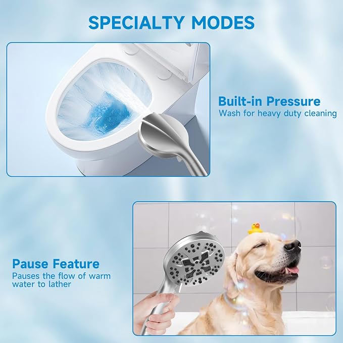 High Pressure Shower Head Combo - Image 7