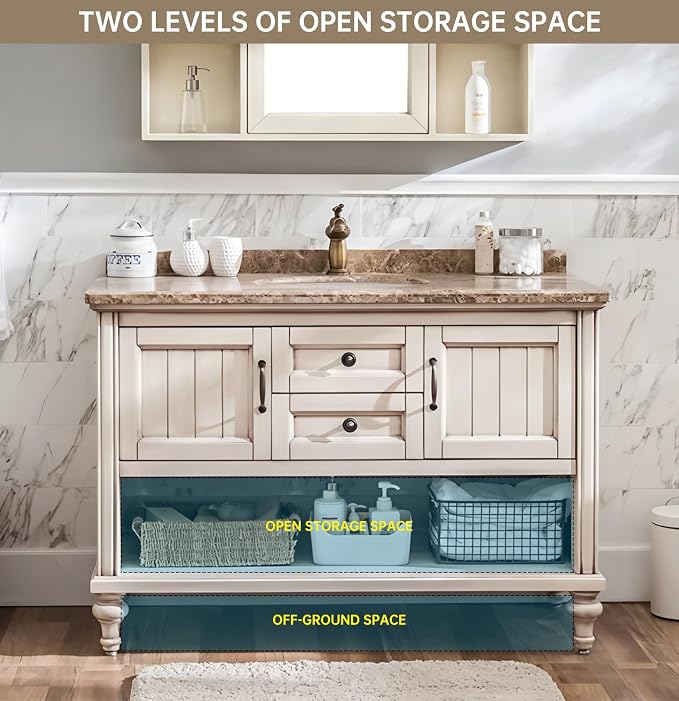 Freestanding Bathroom Vanity, Single Sink Bathroom Vanity Include Smart Mirror - Image 8