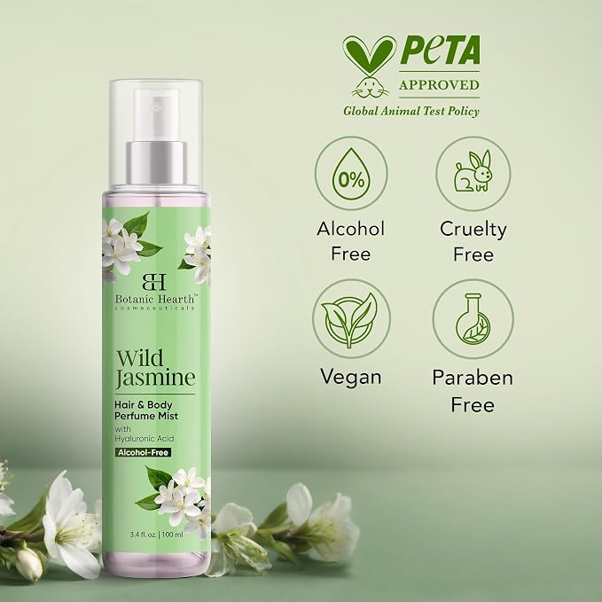 Botanic Hearth Wild Jasmine Hair Perfume - Image 4