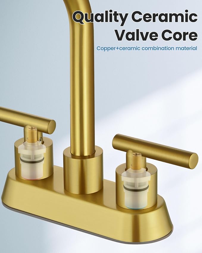 Airuida Shower Fixtures 2 Functions Shower Faucet Set Wall Mounted - Image 7