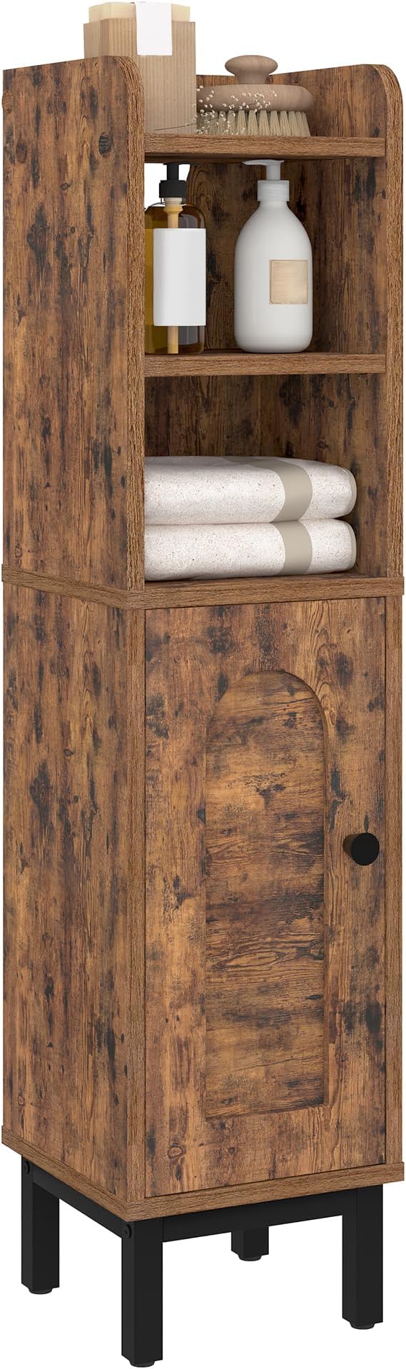 Bathroom Storage Cabinet, Small Corner Floor Cabinet - Image 9