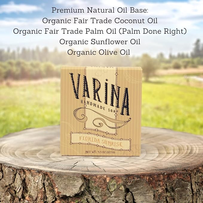 Organic Florida Sunrise Bar Soap - Image 7