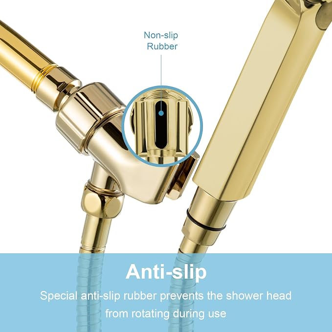 OFFO Shower Head Holder with Solid Metal Ball - Image 5