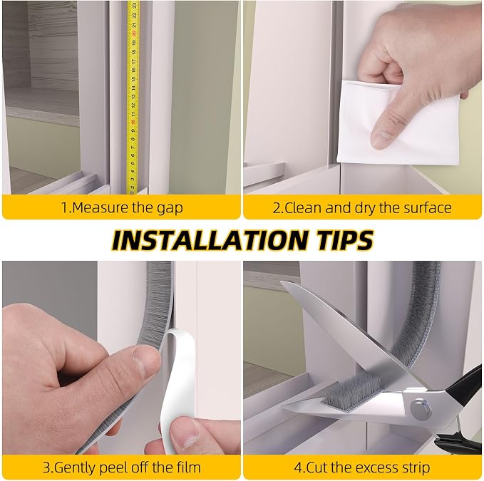 40FT Window Weather Stripping Door Seal - Image 6